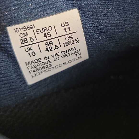 Asics Mens GT 2000 12 1011B691 Blue Running Shoes Sneakers Size 11 - Picture 9 of 9